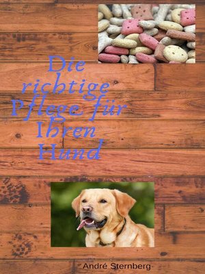 cover image of Die richtige Pflege für Ihren Hund